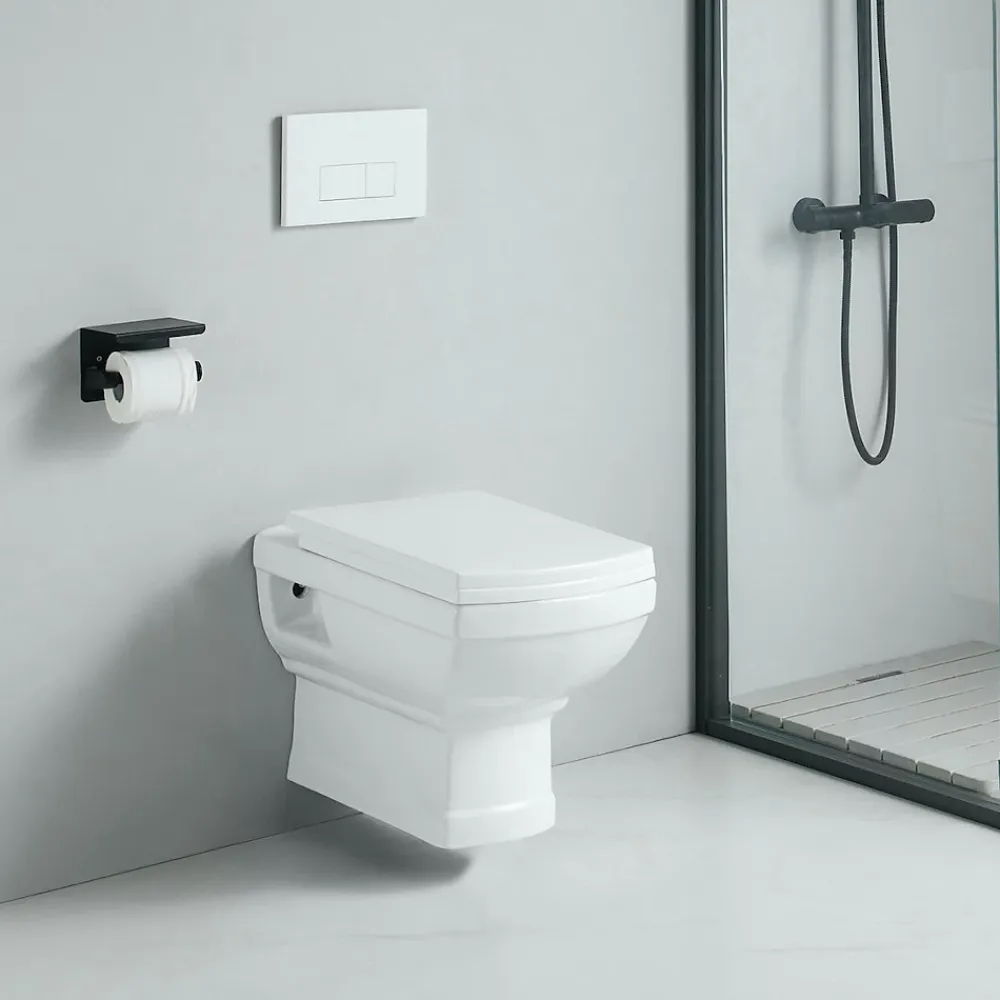 Rogier & Mothes Cuvette WC retro suspendu MECHELL en ceramique