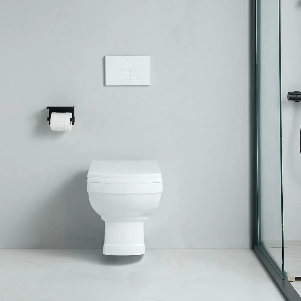 Rogier & Mothes Cuvette WC retro suspendu MECHELL en ceramique