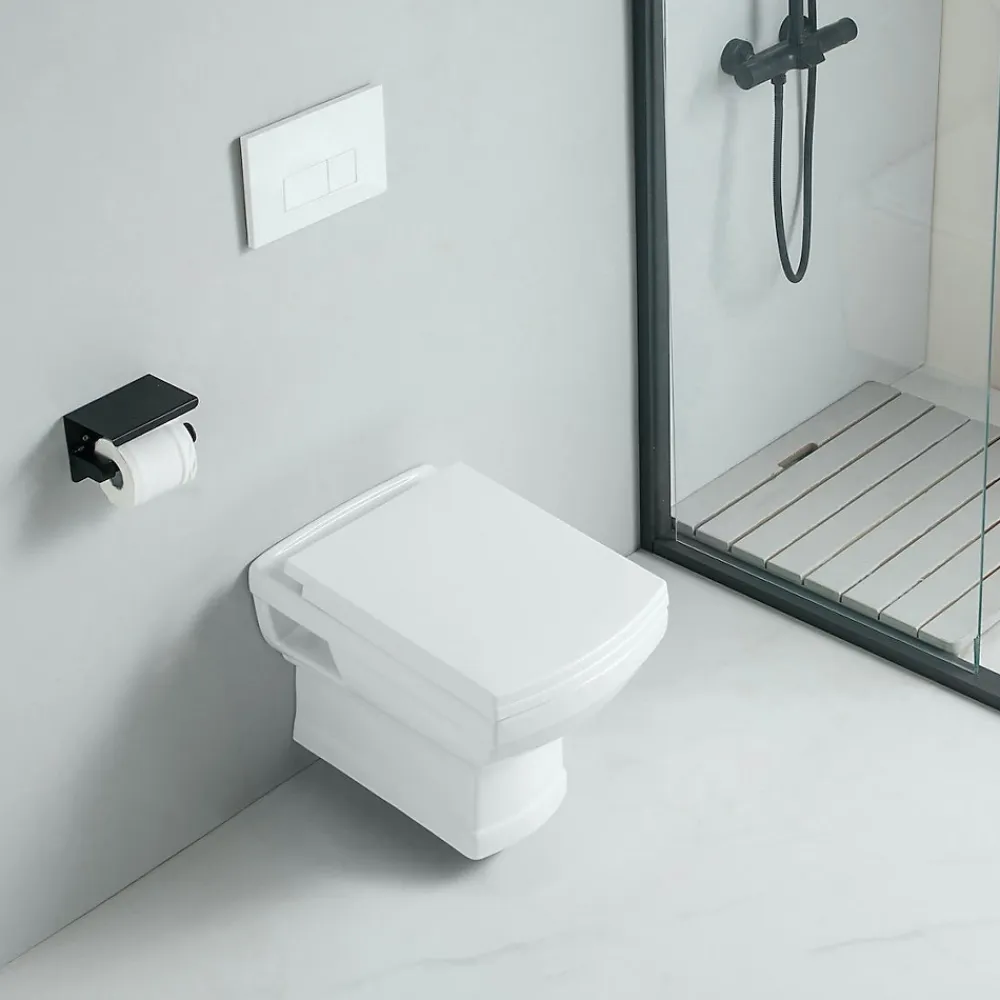 Rogier & Mothes Cuvette WC retro suspendu MECHELL en ceramique