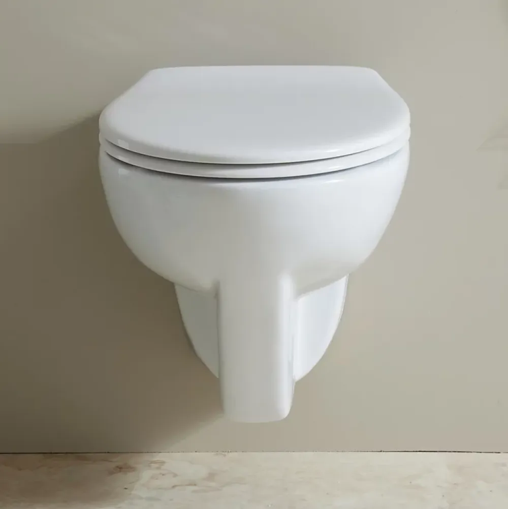 Wc Suspendu|Planète Bain Cuvette WC suspendu PMR surélevée sans bride - AUSTIN
