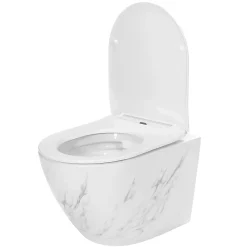 Wc Suspendu|Rea Cuvette WC suspendue Carlos Nature Marble