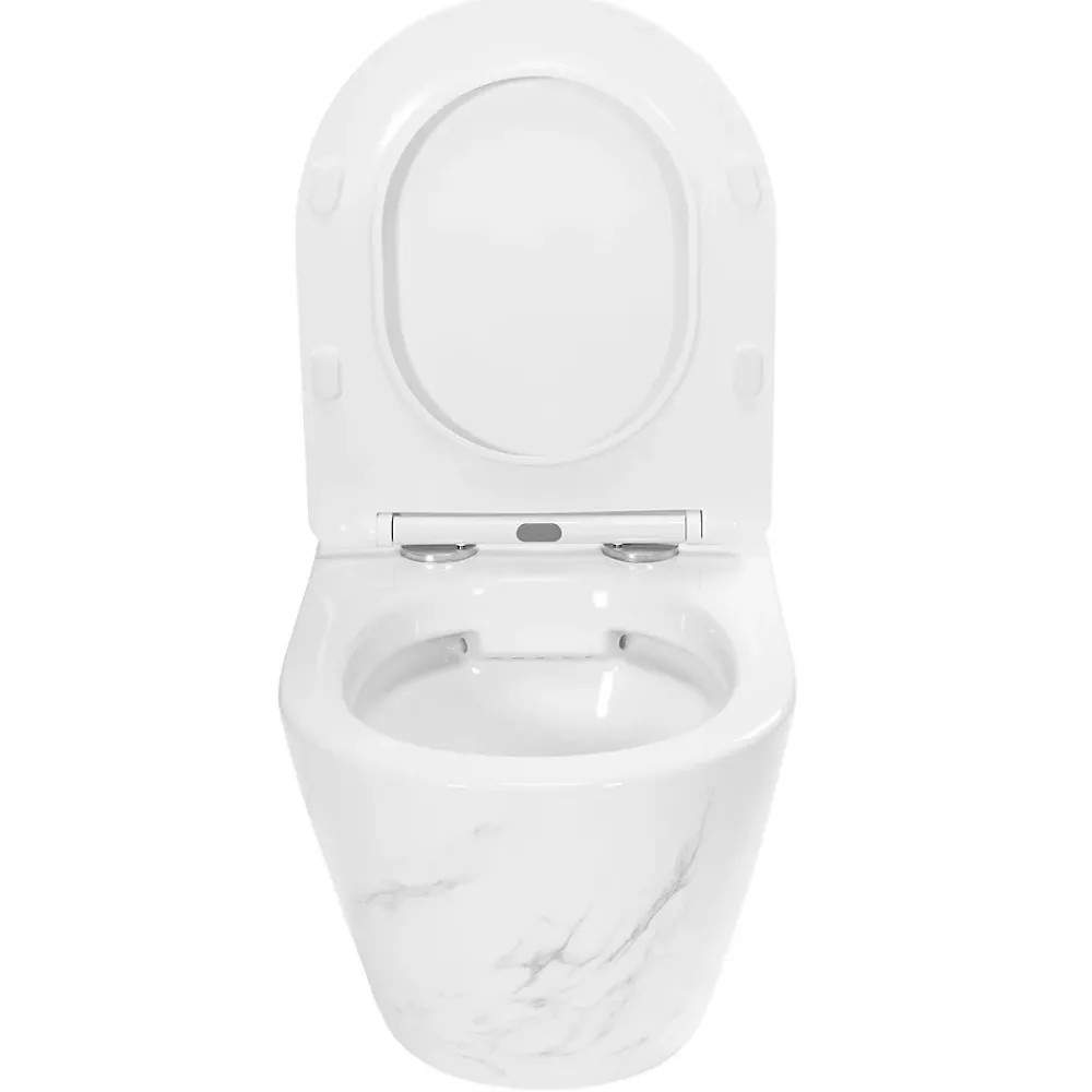 Wc Suspendu|Rea Cuvette WC suspendue Carlos Nature Marble