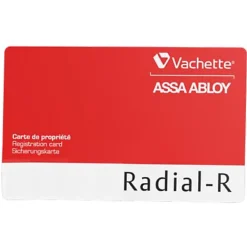 Urinoir|Vachette Cylindre profil européen RADIAL-R 42x42mm 3 clés - - 20987000