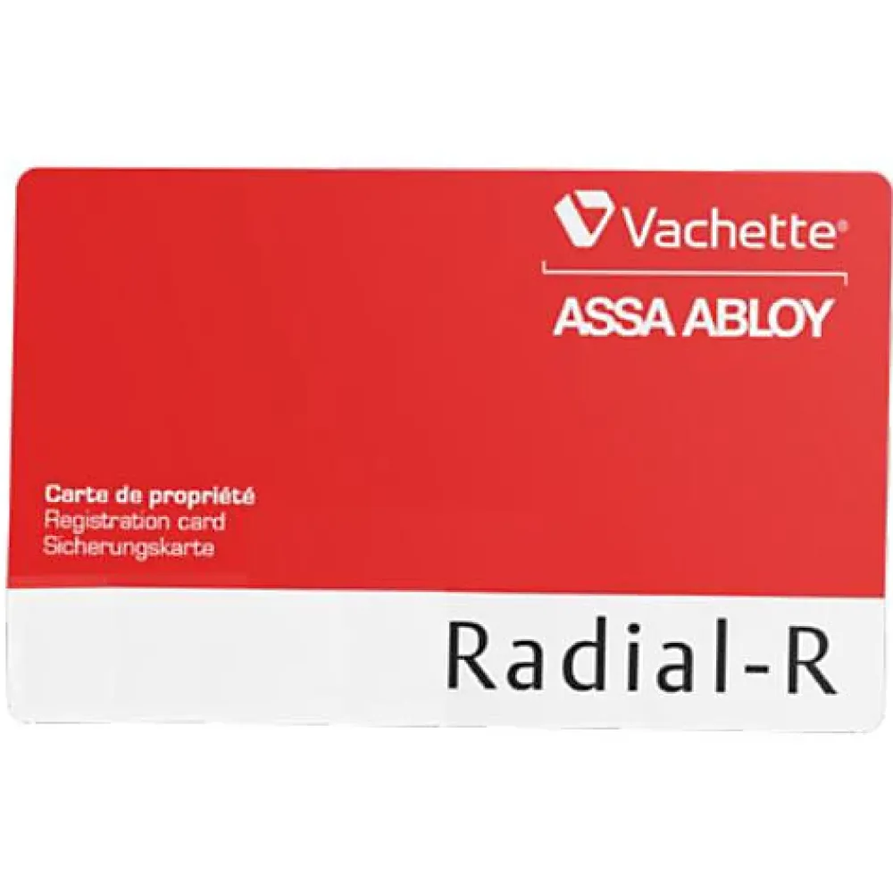 Urinoir|Vachette Cylindre profil européen RADIAL-R 42x42mm 3 clés - - 20987000