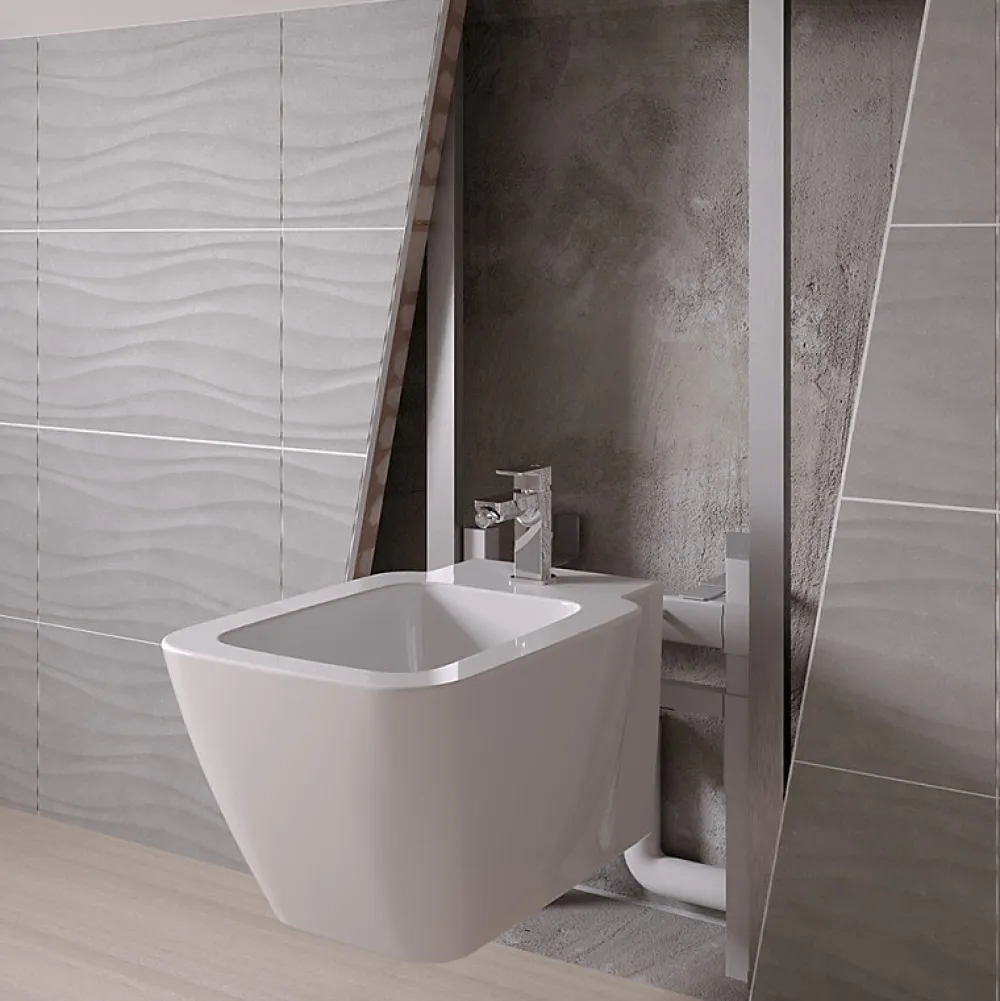 Bidet|Ideal Standard Demi bâti-support sol et mur ProSys pour bidet