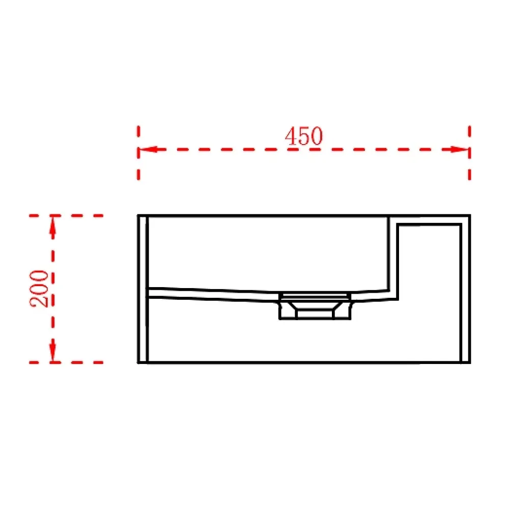 Lavabo|Bernstein Double vasque murale 150x45x20cm en fonte minérale - blanc mat - TWG235
