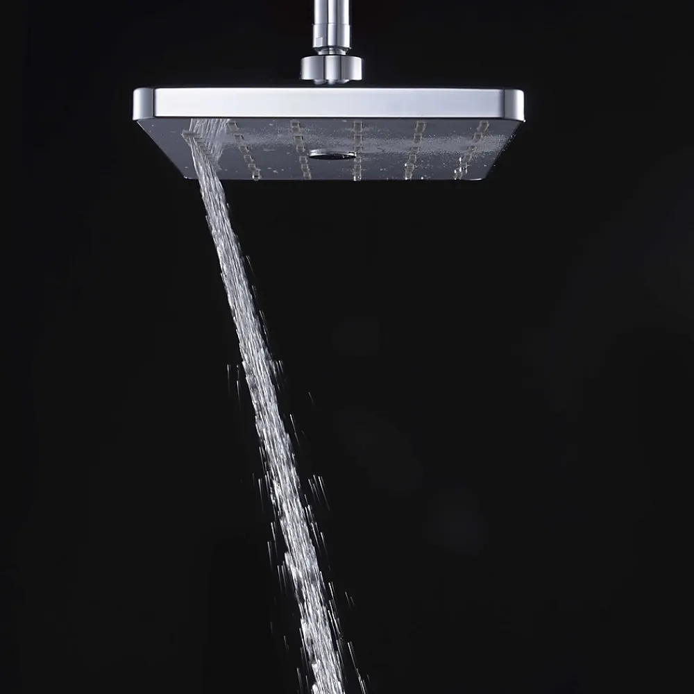 Bernstein Douche de tête en ABS NT200 - 32x20cm - 3 types de jets différents
