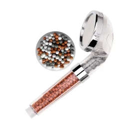 Pommeau De Douche, Flexible Et Barre De Douche| Douchette 1 jet chromé SpaShower Change your life + 3 recharges