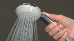 Pommeau De Douche, Flexible Et Barre De Douche|Hansgrohe Douchette 1 jet chromée Crometta 85