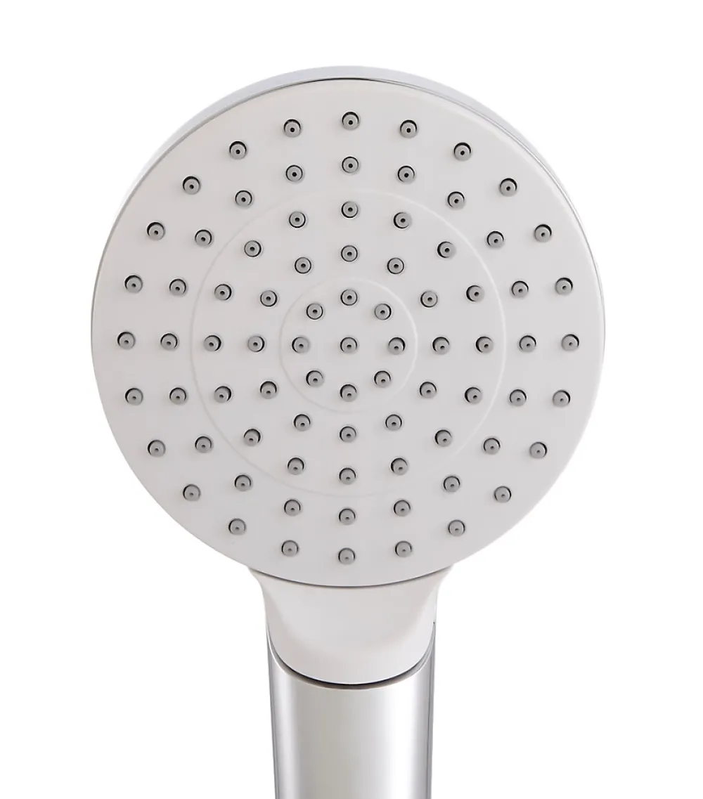 Hansgrohe Douchette 1 jet en laiton et plastique ABS, blanc, Crometta
