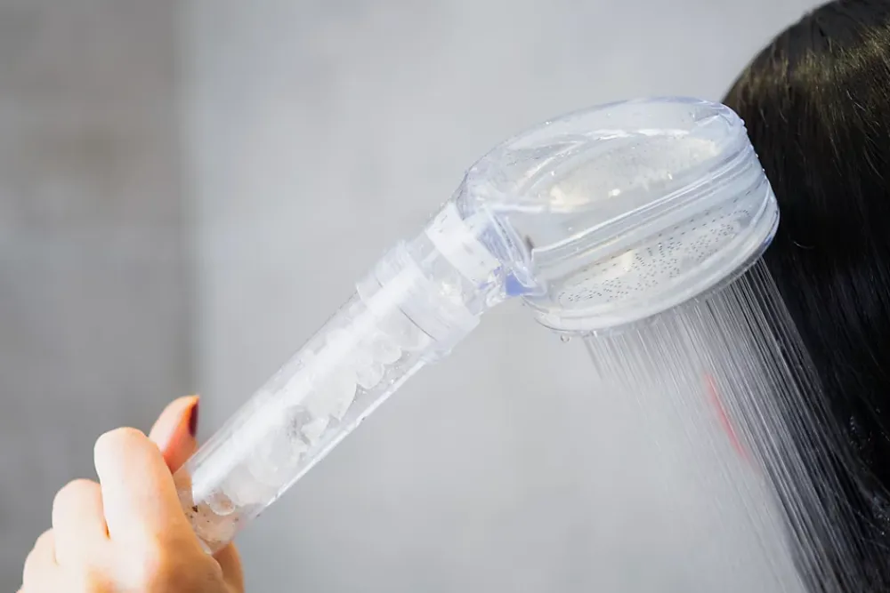 Pommeau De Douche, Flexible Et Barre De Douche|Change your life Douchette 1 jet Quartz 8 cm 7ChakrasShower