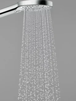 Pommeau De Douche, Flexible Et Barre De Douche|Hansgrohe Douchette 3 jets chromé Raindance Select