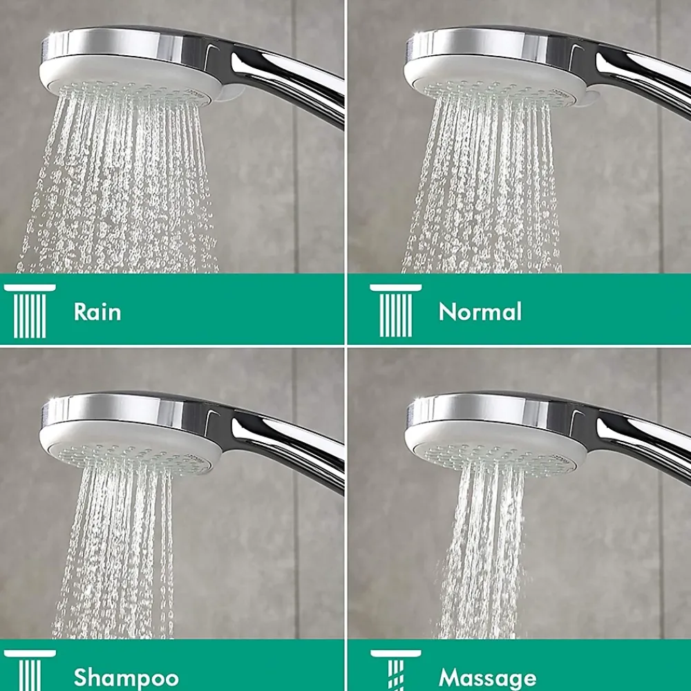 Hansgrohe Douchette 4 jets chromé Croma 100
