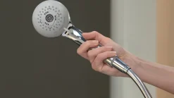 Pommeau De Douche, Flexible Et Barre De Douche|Hansgrohe Douchette 3 jets chromé Crometta 85