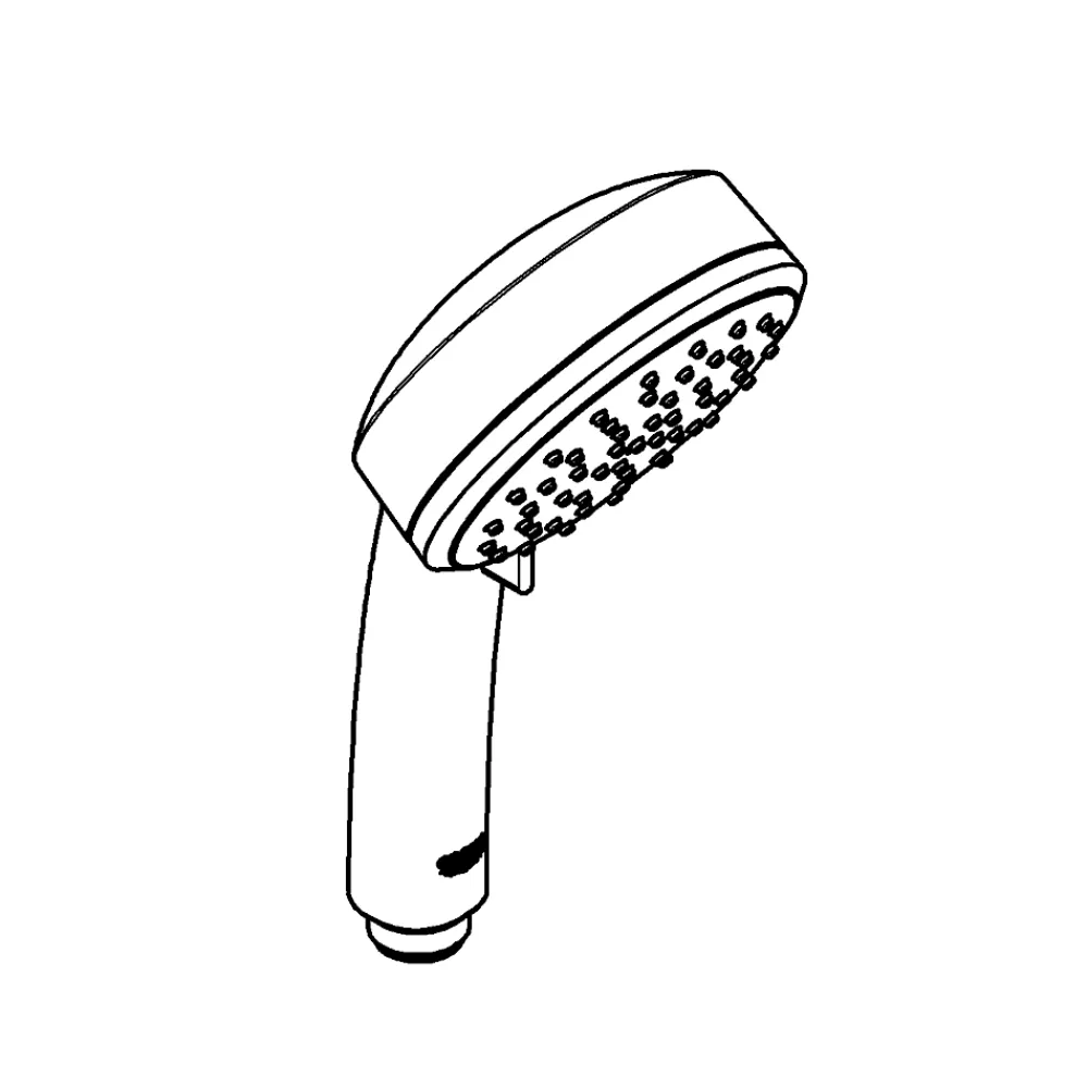 Grohe Douchette 2 jets chrome ronde Vitalio Comfort