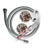 Pommeau De Douche, Flexible Et Barre De Douche| Douchette 3 jets chrome SpaShower Change your life + flexible et recharge