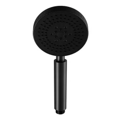 Pommeau De Douche, Flexible Et Barre De Douche|GoodHome Douchette 5 jets noir Selenga