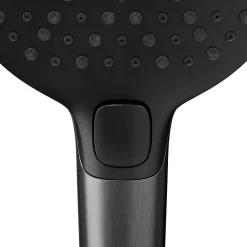 Pommeau De Douche, Flexible Et Barre De Douche|GoodHome Douchette 3 jets titane Kolima
