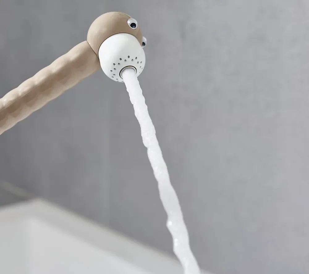 Pommeau De Douche, Flexible Et Barre De Douche|Hansgrohe Douchette à main 2 jets beige, Jocolino Lion