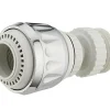Accessoire De Robinet|Noyon et Thiebault Douchette à rotule avec aérateur 2 jets Femelle 22 x 100 / Mâle 24 x 100