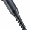 Leifheit Douille de fixation ajustable pour séchoir parapluie, avec barre à visser, en plastique, coloris noir, pour étendoir Ø 50 mm