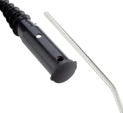 Etendoir À Linge|Leifheit Douille de fixation pour séchoir parapluie, avec barre à visser, en plastique avec intérieur métal, coloris noir, pour étendoir Ø 50 mm