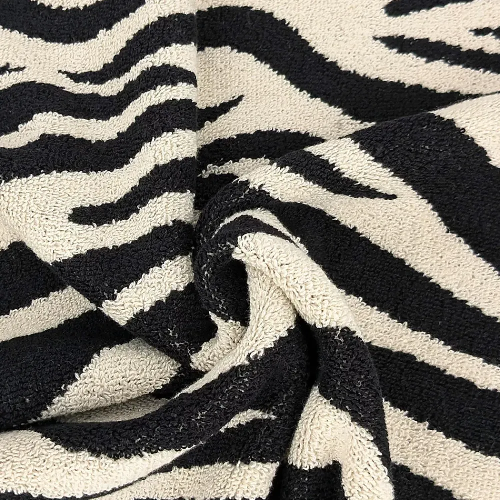 Linnea Drap de bain absorbant coton 100x150cm ZEBRA beige