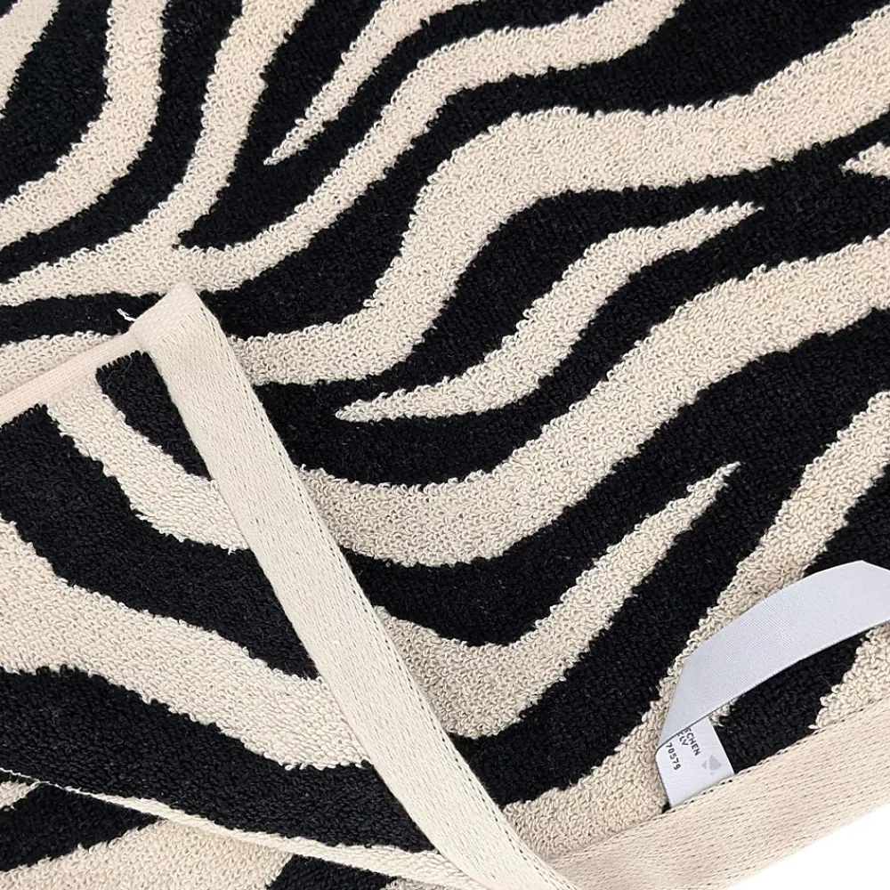 Linnea Drap de bain absorbant coton 100x150cm ZEBRA beige