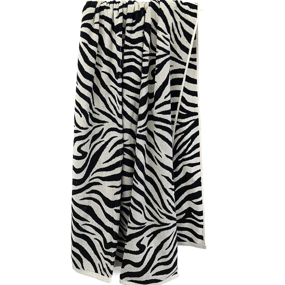 Linnea Drap de bain absorbant coton 100x150cm ZEBRA beige