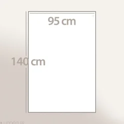 Linnea Drap de bain coton 550g/m2 95x140 cm NAÏA gris Ardoise