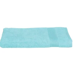Serviette De Toilette|Atmosphera Créateur D'Intérieur Drap de bain Essentiel - coton 450 gr/m² - bleu aqua 100x150 cm - Atmosphera