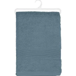 Serviette De Toilette|Atmosphera Créateur D'Intérieur Drap de bain Essentiel - coton 450 gr/m² - gris orage 100x150 cm - Atmosphera