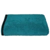 Atmosphera Créateur D'Intérieur Drap de bain Joia - coton 550 gr/m² - bleu canard 100x150 cm - Atmosphera
