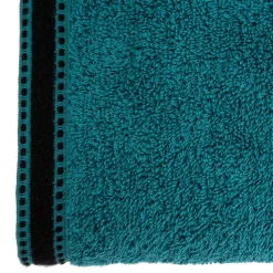 Atmosphera Créateur D'Intérieur Drap de bain Joia - coton 550 gr/m² - bleu canard 100x150 cm - Atmosphera