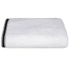 Atmosphera Créateur D'Intérieur Drap de bain Joia - coton 550 gr/m² - blanc 100x150 cm - Atmosphera