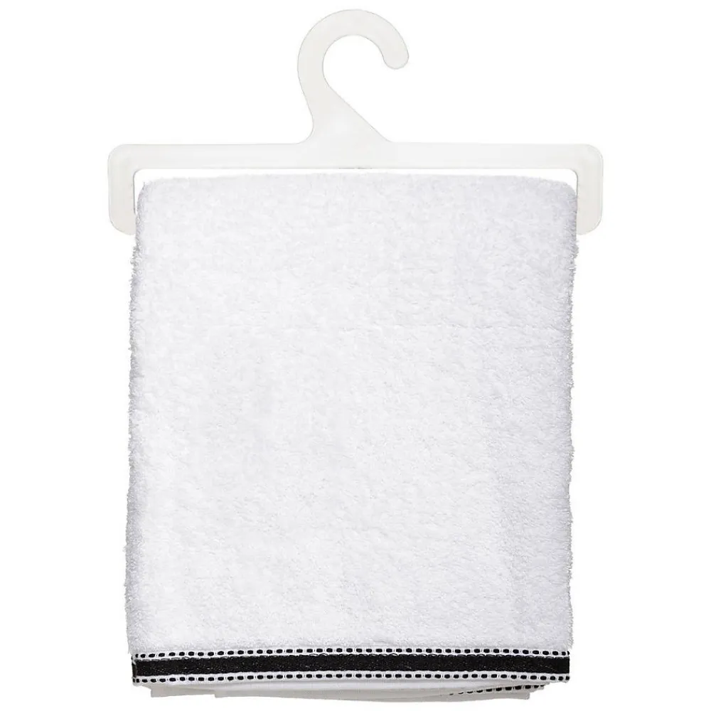 Atmosphera Créateur D'Intérieur Drap de bain Joia - coton 550 gr/m² - blanc 100x150 cm - Atmosphera