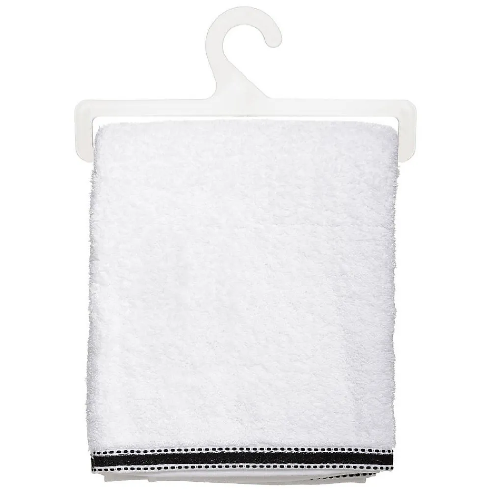 Atmosphera Créateur D'Intérieur Drap de bain Joia - coton 550 gr/m² - blanc 100x150 cm - Atmosphera