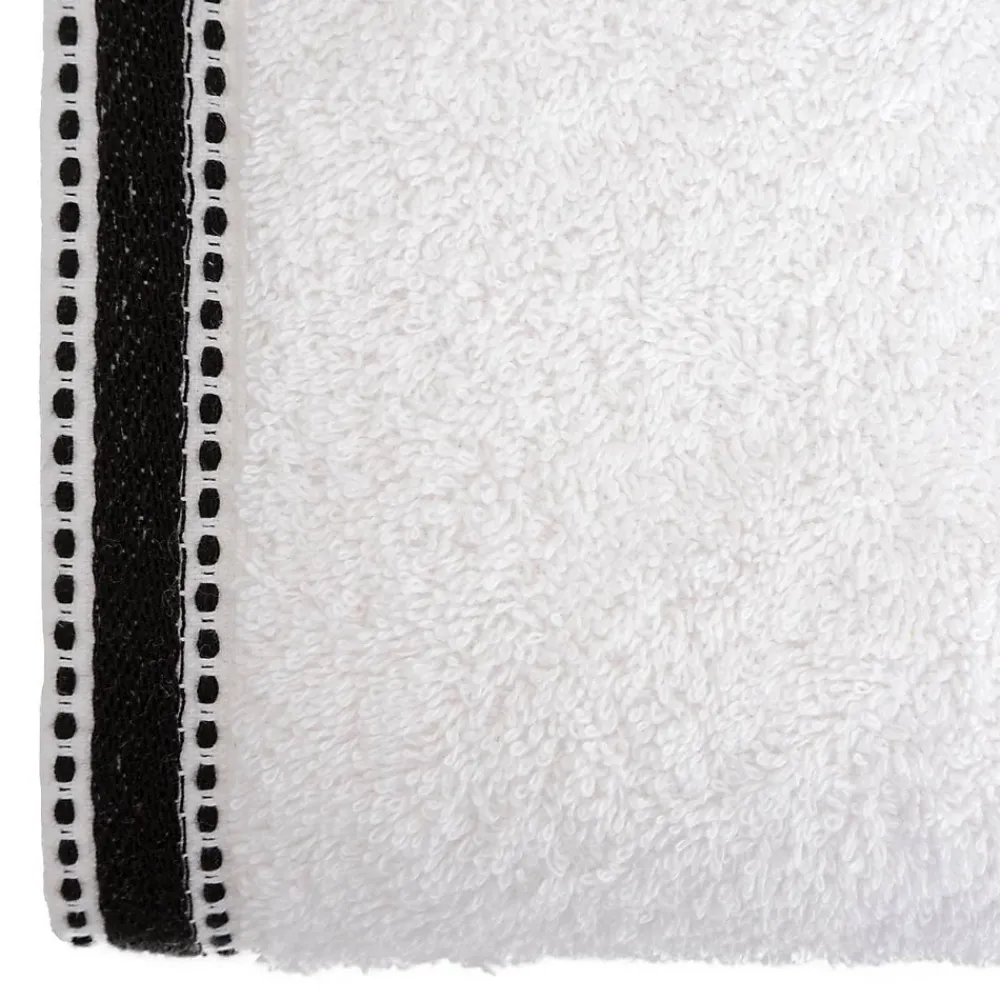 Atmosphera Créateur D'Intérieur Drap de bain Joia - coton 550 gr/m² - blanc 100x150 cm - Atmosphera