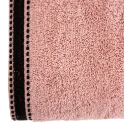 Atmosphera Créateur D'Intérieur Drap de bain Joia - coton 550 gr/m² - rose 100x150 cm - Atmosphera