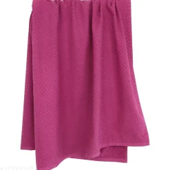 Serviette De Bain|Linnea Drap de bain éponge coton 100x170 cm coton DAMA fuchsia