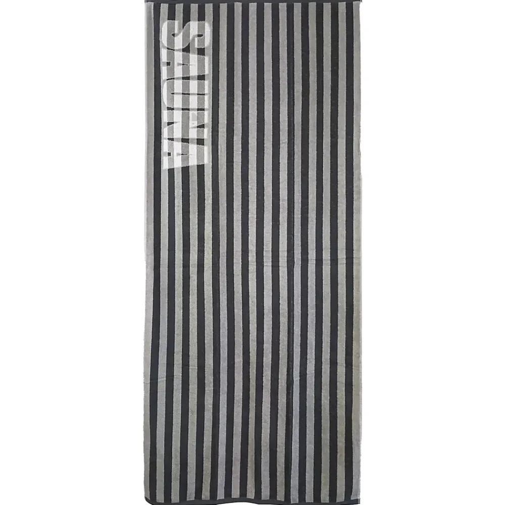 Linnea Drap de bain 85x200 cm collection SAUNA EFFICIENCE majuscule gris