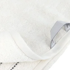 Serviette De Bain|Linnea Drap de bain 100x150 cm coton 500 g/m² CHARM Blanc