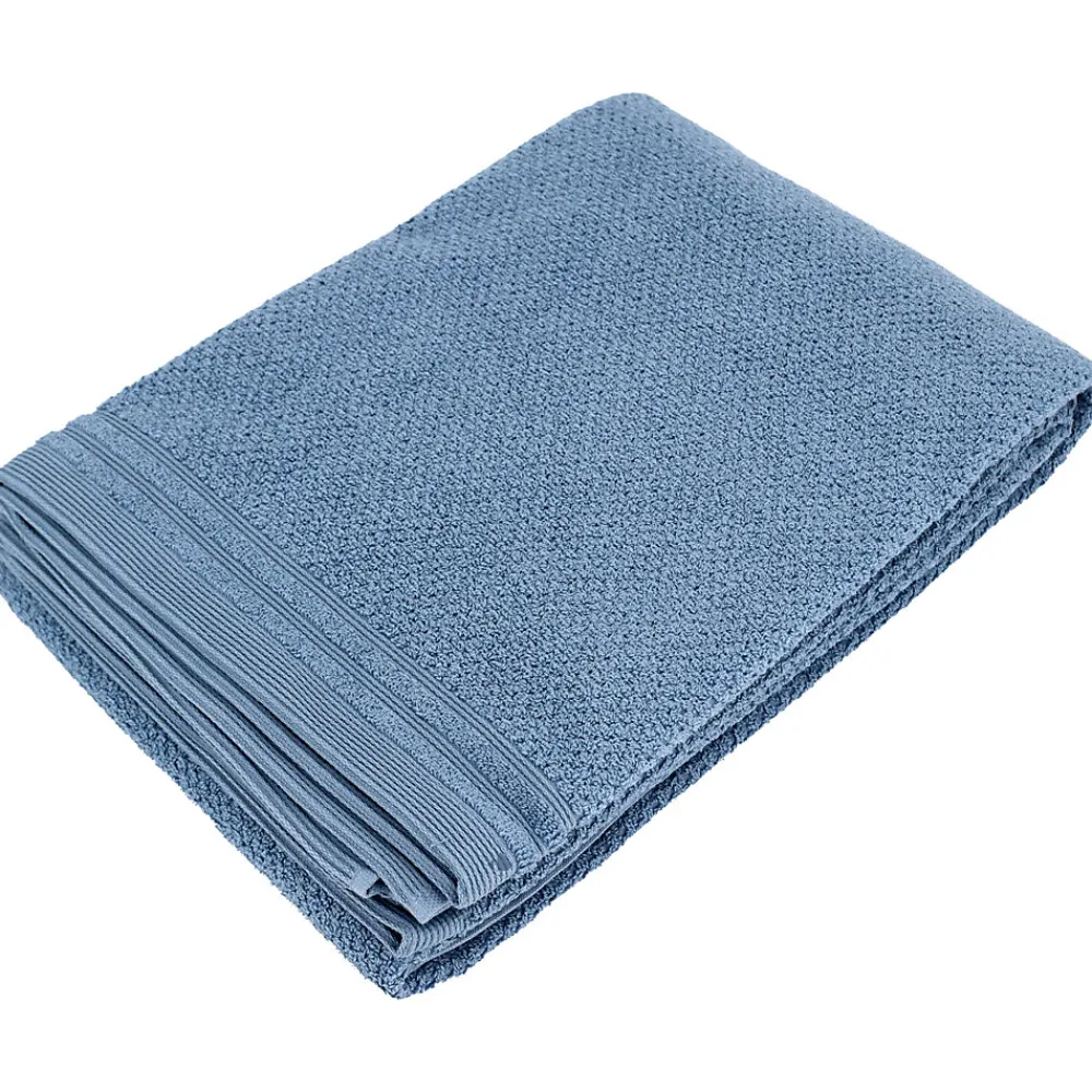 Serviette De Bain|Linnea Drap de bain 100x150 cm DUNE bleu mer
