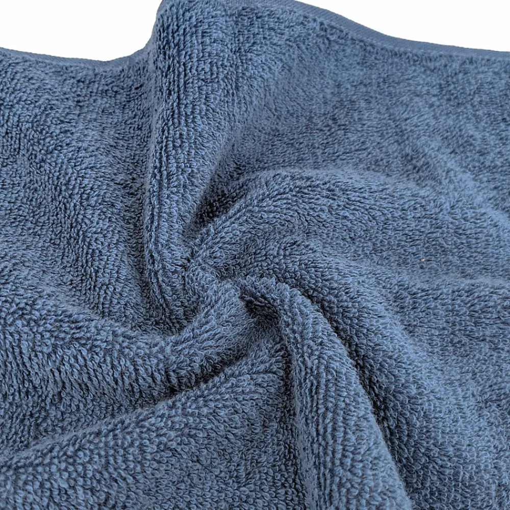 Serviette De Bain|Linnea Drap de bain 100x150 cm EFFICIENCE PURE bleu Pacific