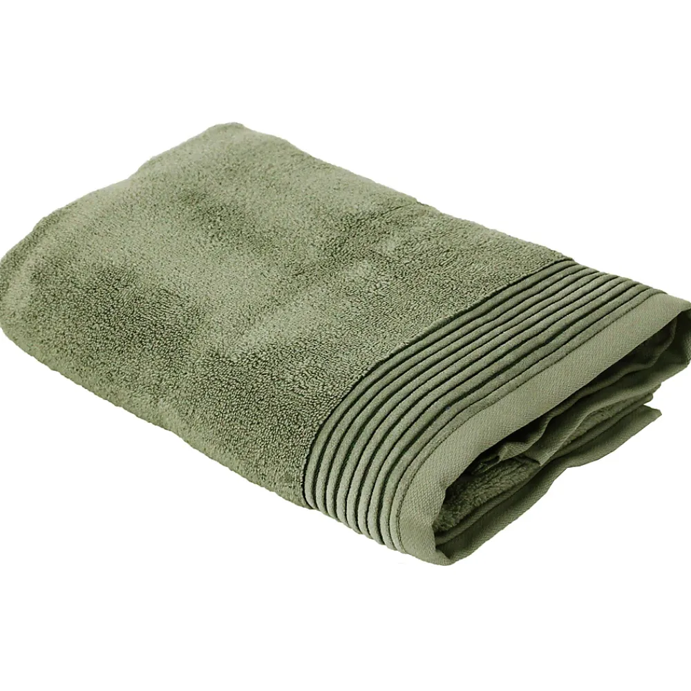 Serviette De Bain|Linnea Drap de bain 100x150 cm JULIET Vert 520g/m2