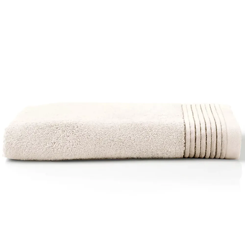 Linnea Drap de bain 100x150 cm JULIET Blanc Crème 520g/m2