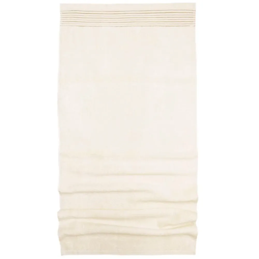 Linnea Drap de bain 100x150 cm JULIET Blanc Crème 520g/m2
