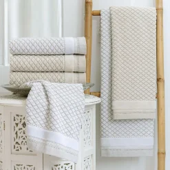 Serviette De Bain|Linnea Drap de bain 100x150 cm LINEN blanc