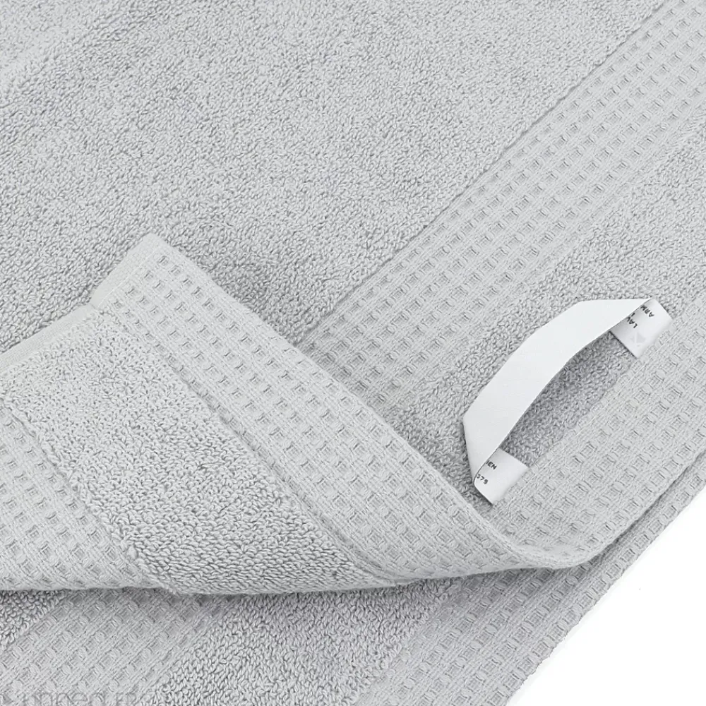 Linnea Drap de bain 100x150 cm NATURAL gris platine