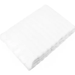Serviette De Bain|Linnea Drap de bain 100x150 cm NATURAL STRIPES blanc